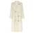 Burberry Long silk trench coat White