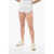 Fendi Knitted Mirros Fluid Jacquard Shorts White