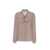 Prada Prada Pied De Poule Silk Shirt Brown