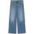 Emporio Armani Emporio Armani Wide-Leg Denim Jeans CLEAR BLUE