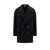 Alexander McQueen Alexander McQueen Black Wool Coat Black