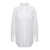Alberta Ferretti White Maxi Shirt In Cotton Organza Woman WHITE