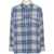 Isabel Marant Isabel Marant Faxona Checked Wool Coat BLUE