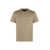 MCM Mcm Cotton Crew-Neck T-Shirt Beige