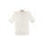Peserico Peserico Polo Shirt In Pure Cotton Crepe Yarn With Flat Rib WHITE/BEIGE