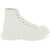 Alexander McQueen Tread Slick Boots WHITE WHITE