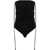 Wolford Wolford Fatal Draping String Bodysuit Black