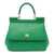 Dolce & Gabbana Dolce & Gabbana Green Leather Medium Sicily Handle Bag GREEN
