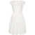 Woolrich Woolrich Belted Poplin Short Dress WHITE