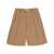 STUDIO NICHOLSON STUDIO NICHOLSON Double pleated cotton shorts BEIGE