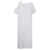 Liviana Conti LIVIANA CONTI One-shoulder cotton blend long dress WHITE