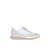 Thom Browne Thom Browne Leather And Fabric Low-Top Sneakers WHITE