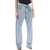 Y PROJECT Asymmetric Waist Jeans With Seven EVERGREEN ICE BLUE