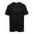 Balmain Balmain Flock & Foil T-Shirt - Bulky Fit Black