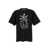 Dolce & Gabbana Black T-Shirt With Banana Tree Print In Cotton Man Black