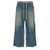 MAISON MIHARA YASUHIRO MAISON MIHARA YASUHIRO Drawstring jeans BLUE