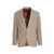 Brunello Cucinelli Single breast blazer jacket Beige