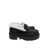 Dior Dior Leather Logo Loafers Black