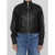 Alaïa Round Leather Jacket BLACK