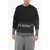 Off-White Permanent Virgin Wool Color Block Pullover Black