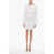 Dolce & Gabbana Broidarie Anglase Shirt Dress With Back Zip White