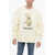 Market Teddy Bear Printed Fleeced-Cotton Crew-Neck Sweatshirt Beige