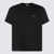 Valentino Garavani Valentino Black Cotton T-Shirt BLACK