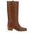 Fay Fay Leather Boot BROWN