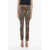 Dolce & Gabbana Animal Patterned Skinny Fit Pants Brown