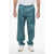 Prada Front Buttoned Re-Nylon Pants Green