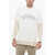 OUR LEGACY Printed Crewneck T-Shirt With Linen Blend Sleeves Beige