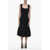 Stella McCartney Flared Bottom Compact Knitted Dress Black
