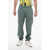 Market Cotton Joggers With Embossed Logo Green