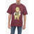Market Teddy Bear Maxi Printed Crew-Neck T-Shirt Burgundy