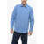 SUNFLOWER Solid Color Classic Collar Shirt Blue