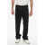 COURRÈGES Solid Color Joggers With Contrasting Logo Black