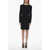 Givenchy Jacquard Fabric Midi Dress With Monogram Motif Black