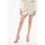 THE GARMENT Tweed Taranto Miniskirt With Decorative Buttons Beige