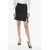 REMAIN Twill Sheath Skirt With Double Slit Black