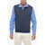 CORNELIANI V-Neck Wool Sweater Blue