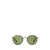 GARRETT LEIGHT Garrett Leight Sunglasses SPOTTED BROWN SHELL-COPPER/SEMI-FLAT PURE GREEN