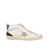 Golden Goose GOLDEN GOOSE LEATHER AND SUEDE SNEAKERS WHITE/GOLD