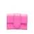 JACQUEMUS 'Le Compact Bambino' Pink Wallet With Magnetic Closure In Leather Woman PINK