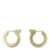 Ferragamo Ferragamo Gold Metal Logo Earrings GOLDEN