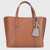 Tory Burch Tory Burch Light Umber Leather Perry Small Tote Bag LIGHT AMBER