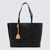 Tory Burch Tory Burch Black Leather Perry Triple-Compartment Tote Bag BLACK