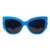 Balenciaga Balenciaga Sunglasses 006 LIGHT BLUE LIGHT BLUE GREY