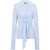 Balmain Balmain Shirts BLEU PALE/BLANC