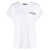 Balmain Balmain Flock Detail T-Shirt Clothing WHITE