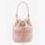 Marc Jacobs Marc Jacobs Rose Leather Bucket Bag PINK